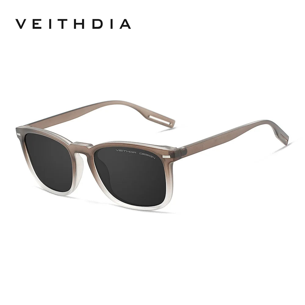 VEITHDIA Fashion Vintage Polarized Sunglasses for Men and Women