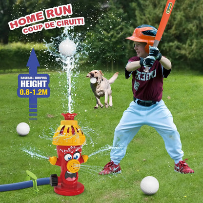 Water Spray Toy Hydrant Sprinkler Outdoor Backyard Garden Toys