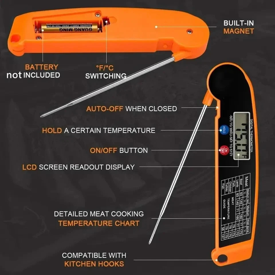 Digital Kitchen Food Meat Thermometer Digital Instant