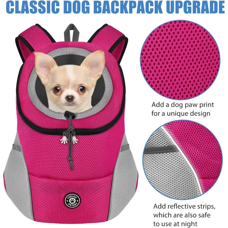 New Double Shoulder Portable Travel Backpack Pet Carrier