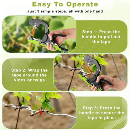 Tomato Binding Machine - New Gardening Tool for Seedling Vine Binding