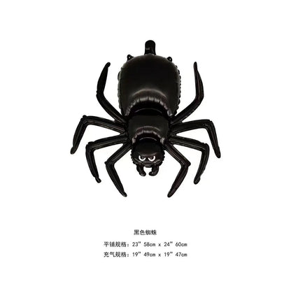 Halloween Balloon Decoration Halloween Black Spider Balloon Giant Skull Skeleton Balloon
