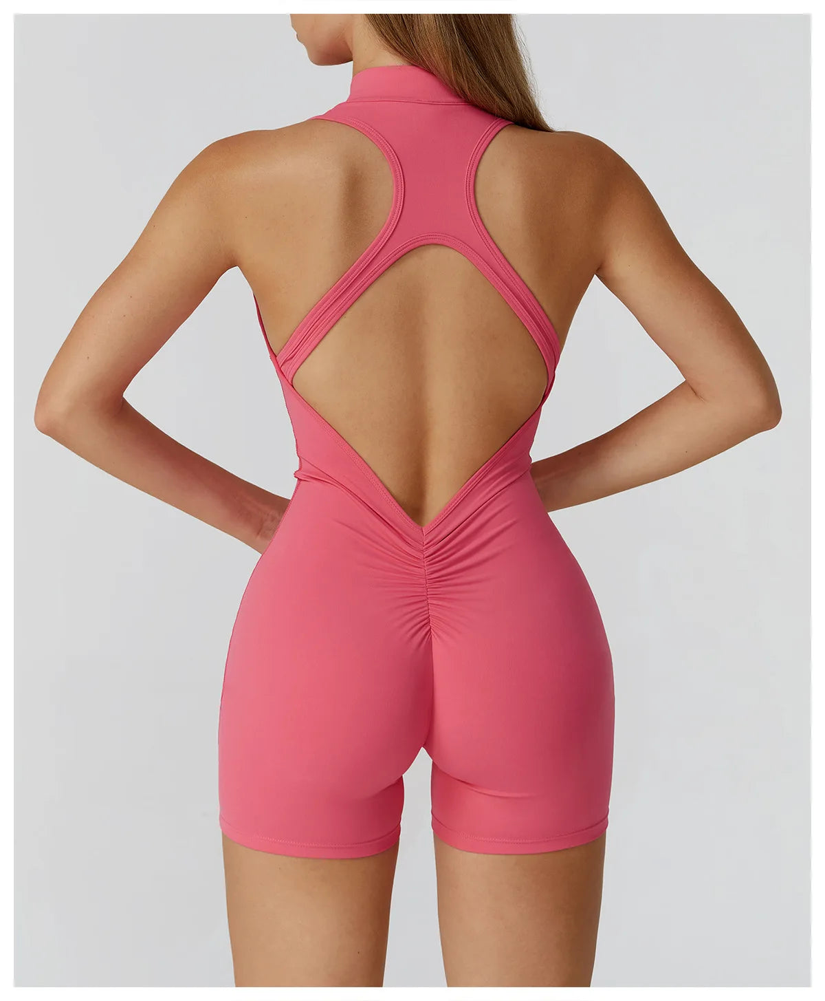 Scrunch Sports Overalls Gym Jumpsuit Women's Fitness