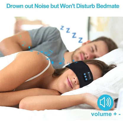 Bluetooth Earphones Sports Side Sleeping Headband Elastic