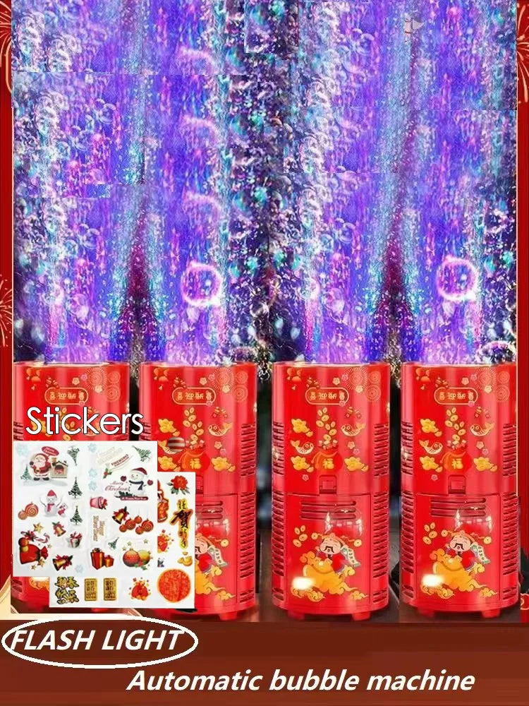 20 holes Fireworks bubble machine bubble blower