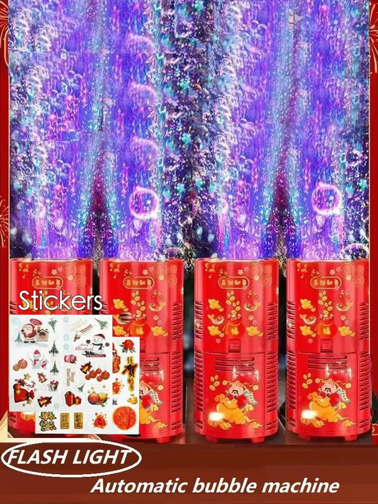 20 holes Fireworks bubble machine bubble blower