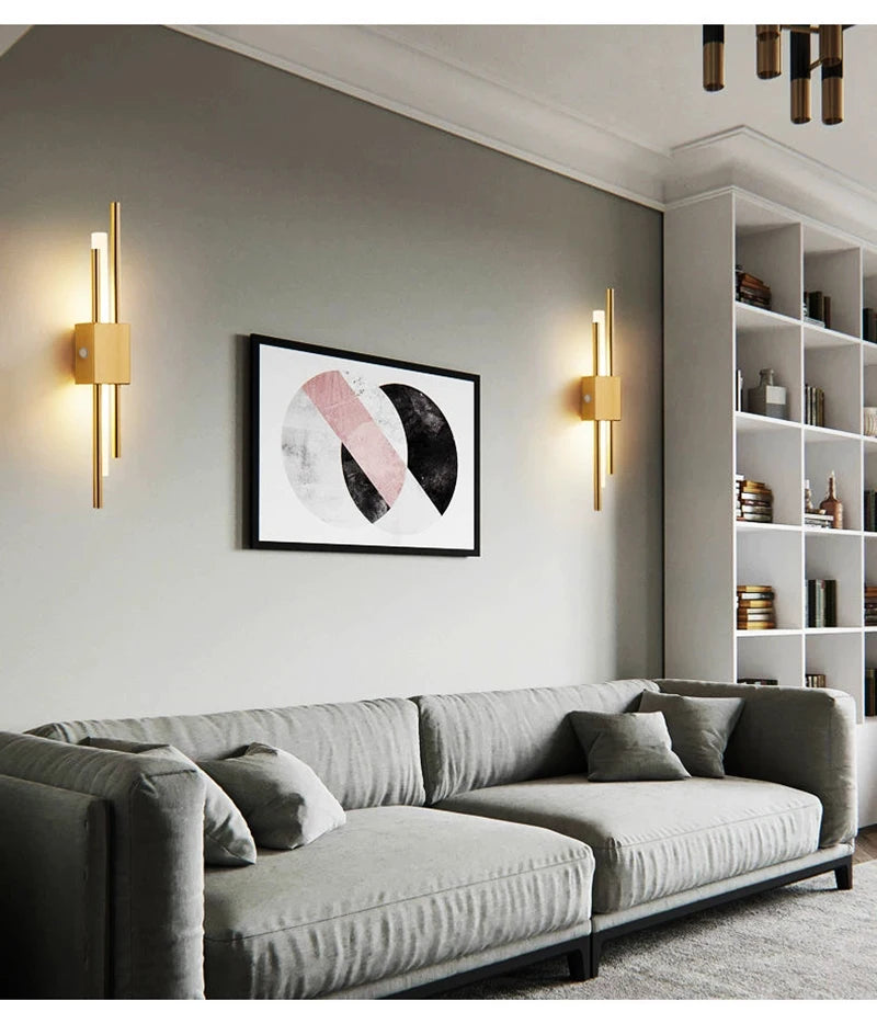 Nordic LED Wall Lamp Indoor Lighting Bedroom Bedside