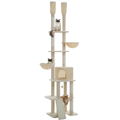 Cactus Cat Tree Floor to Ceiling Tower Scratching Posts