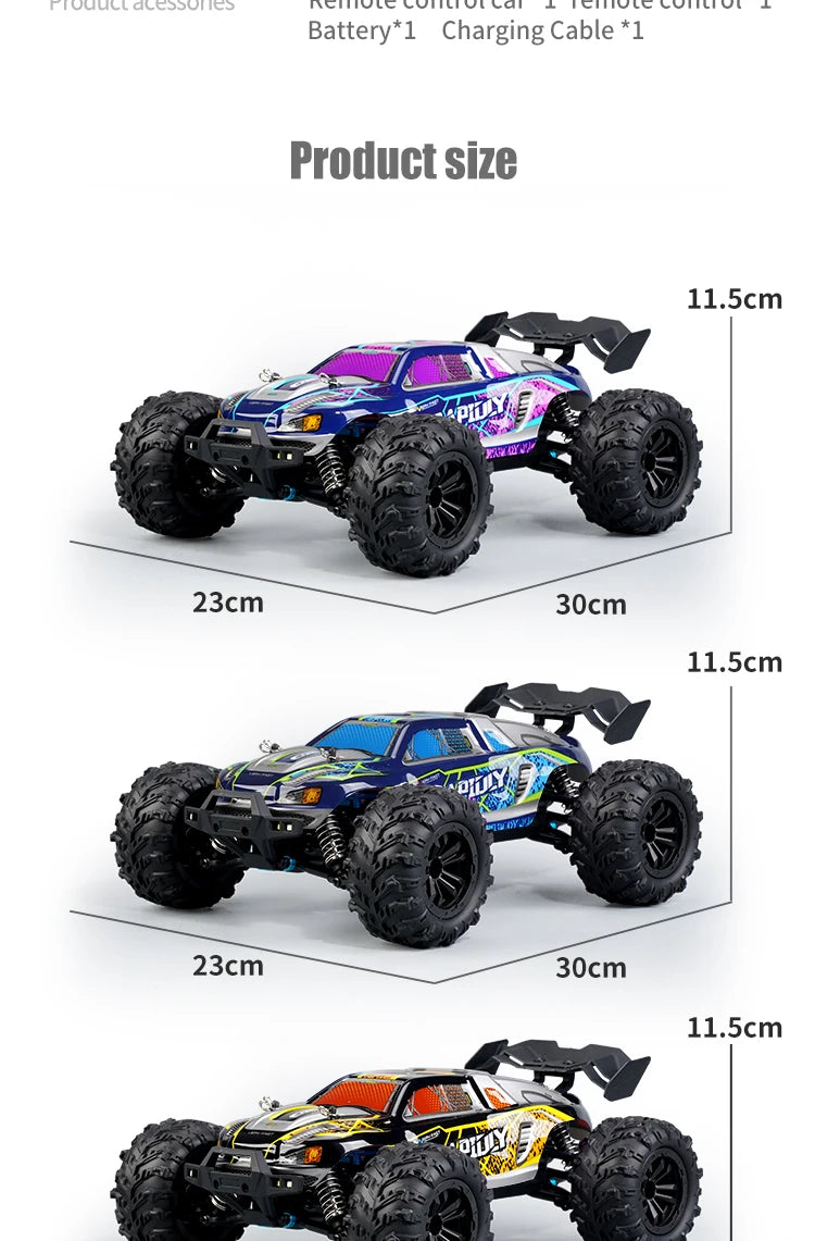 Rc Car Off Road 4x4 High Speed 75KM/H Remote Control