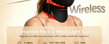 Red Light Therapy 8 Colors LED Face Mask
