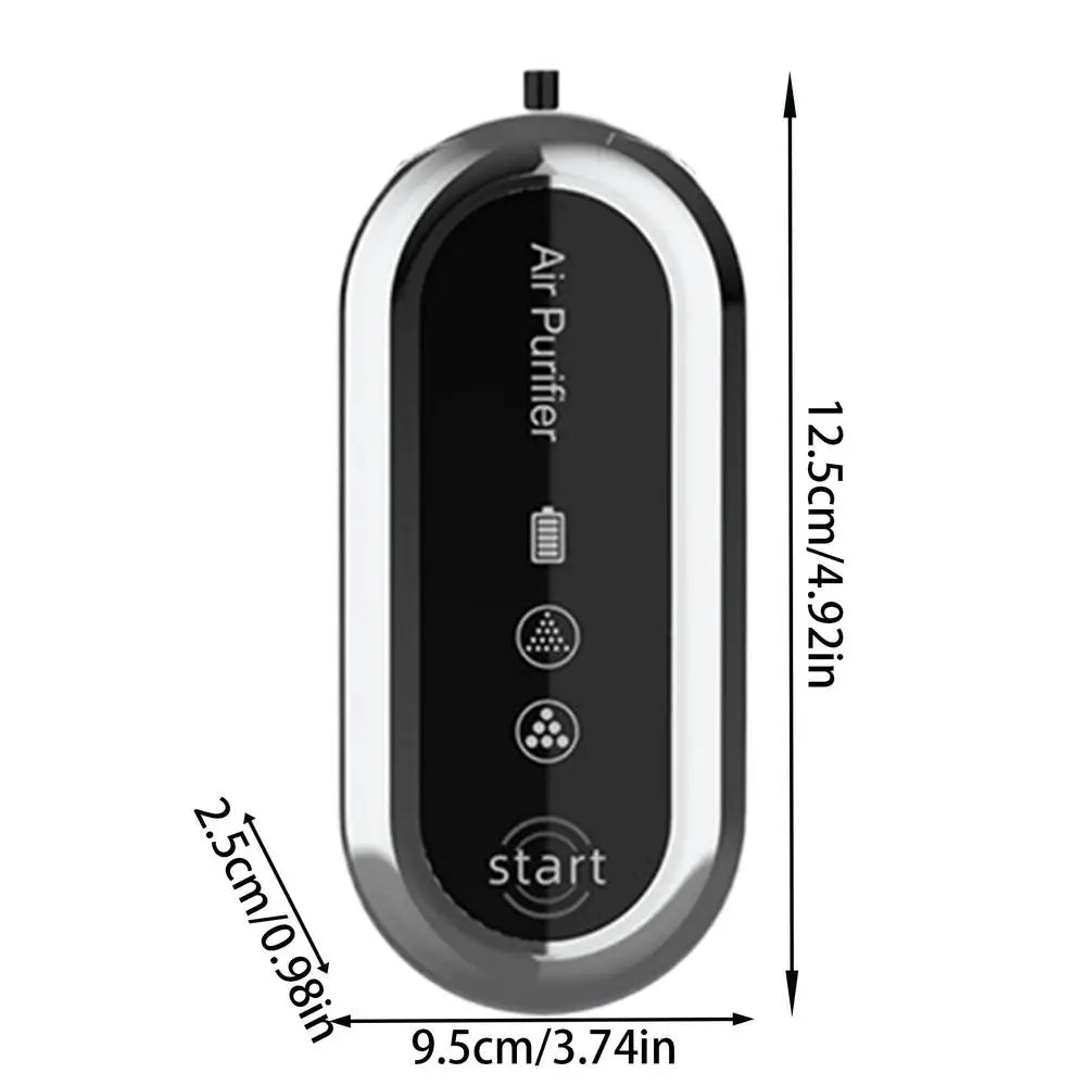Air Purifier Travel Size Portable Air Cleaner Necklace