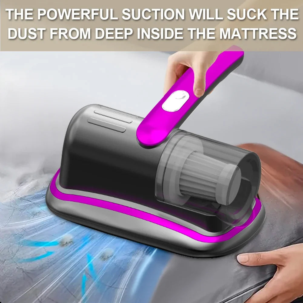 Wireless Handheld Mattress Vacuum Cleaner with UV-C Light