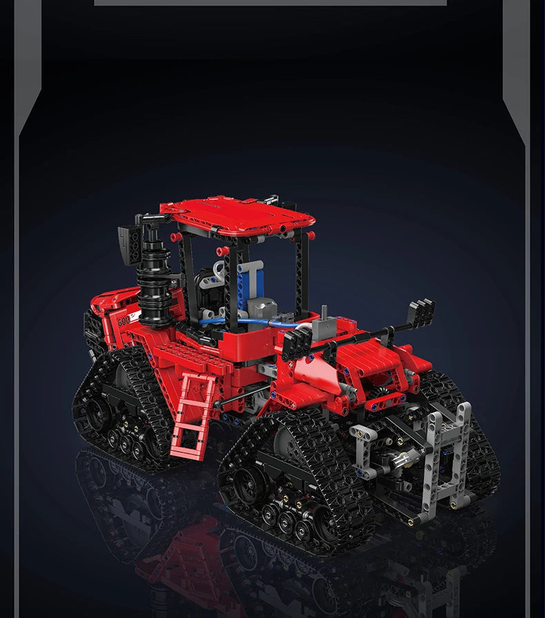 King 18020 Technical Car Toys Pneumatic Crawler Tractor