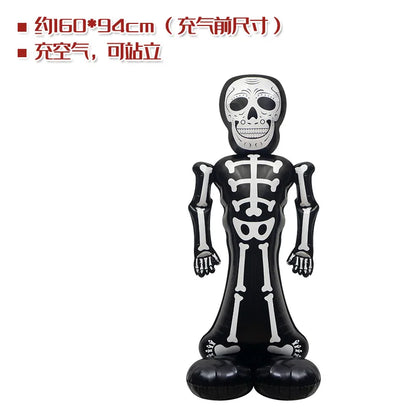 Halloween Inflatable Ghost Tree Balloons Pumpkins Mummy Miko