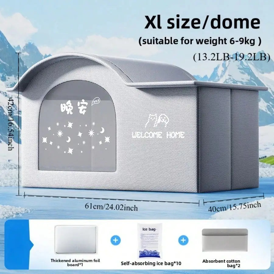 Ice House Pet  Air Conditioning BED Summer Cooling Nest