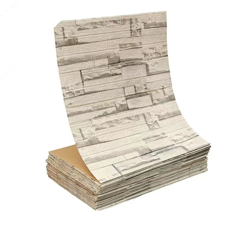 3D Self-Adhesive Wallpaper 70cm*1/5/10m Continuous Waterproof