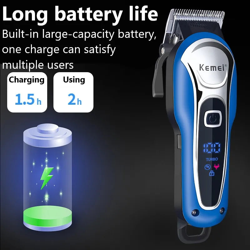 Kemei hair clipper hair clipper professional hair clipper