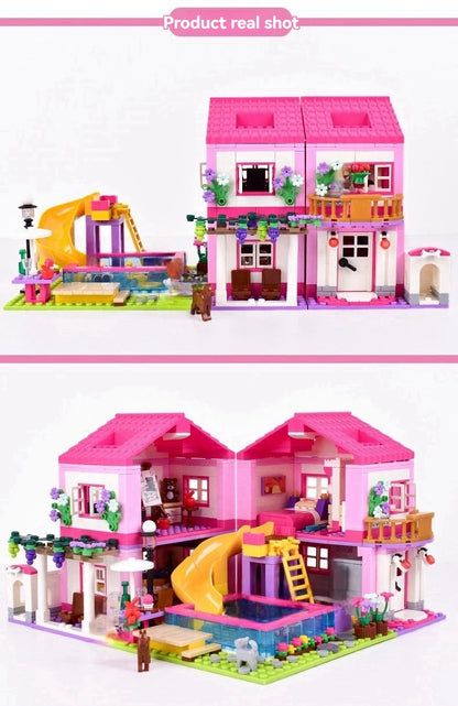 Friends City Series House Summer Holiday Villa Castle