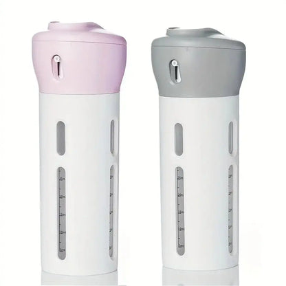 4 In 1 Portable Travel Liquid Dispenser Bottle Refillable
