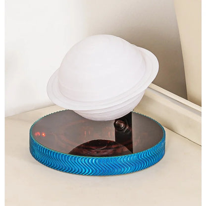 Magnetic Levitating Bulb Saturn Moon Lamp Levitating  Table Lamp
