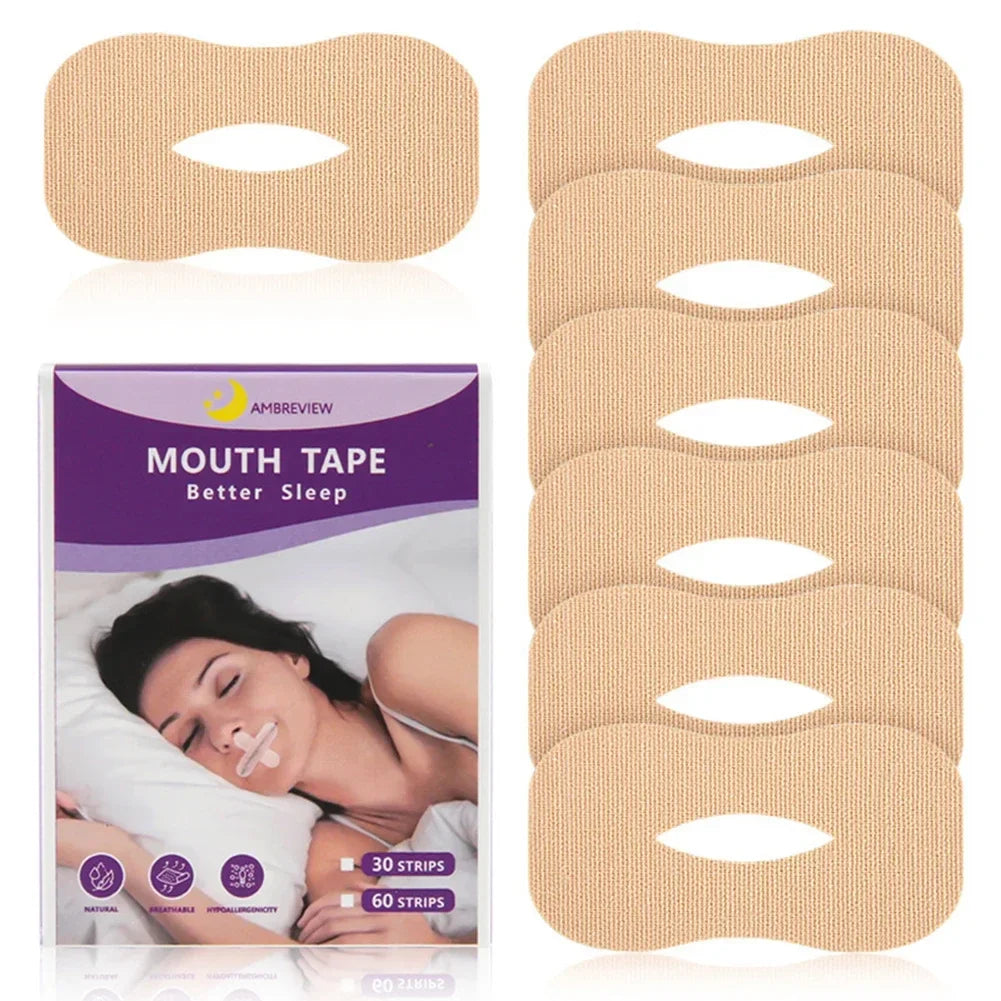 Anti-Snoring Stickers Night Sleep Mouth Correction Tape