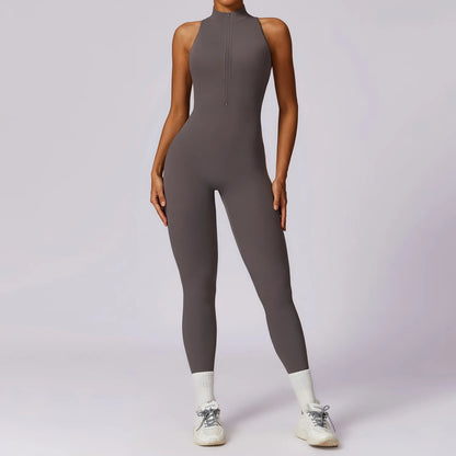 Scrunch Sports Overalls Gym Jumpsuit Women's Fitness