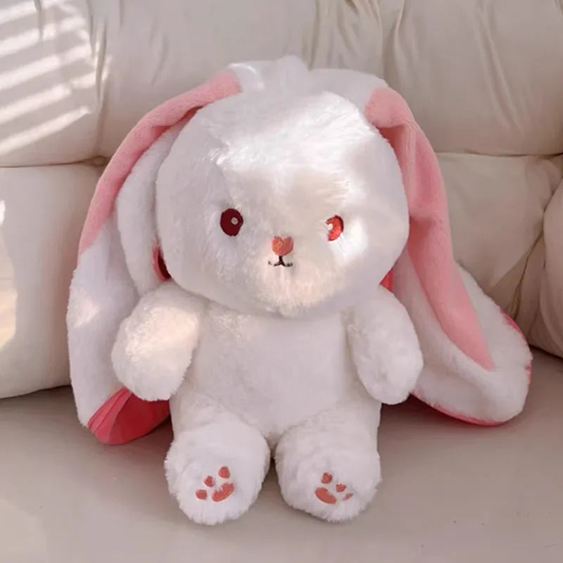 25cm Cute Strawberry Carrot Rabbit Plush Toy Stuffed Creative