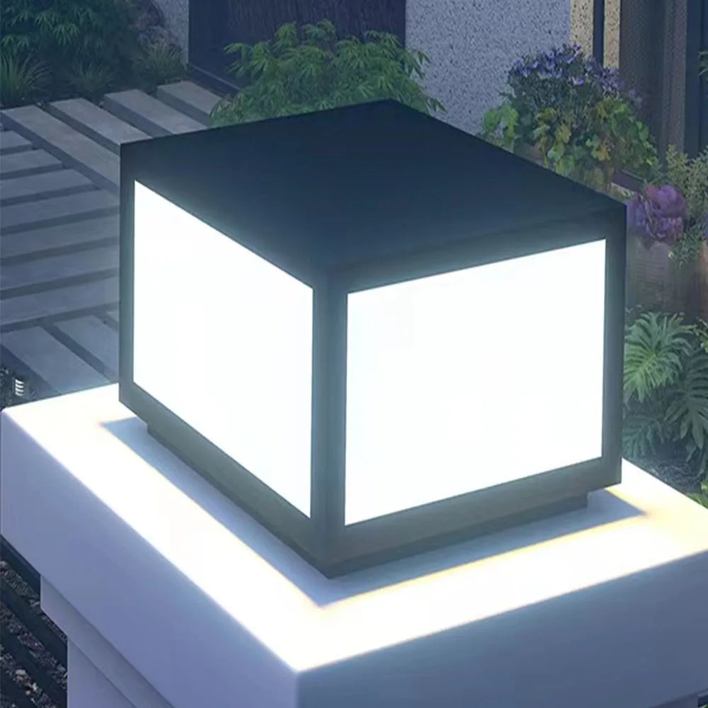 Solar Outdoor Light Waterproof Pillar Light Solar Energy Powered