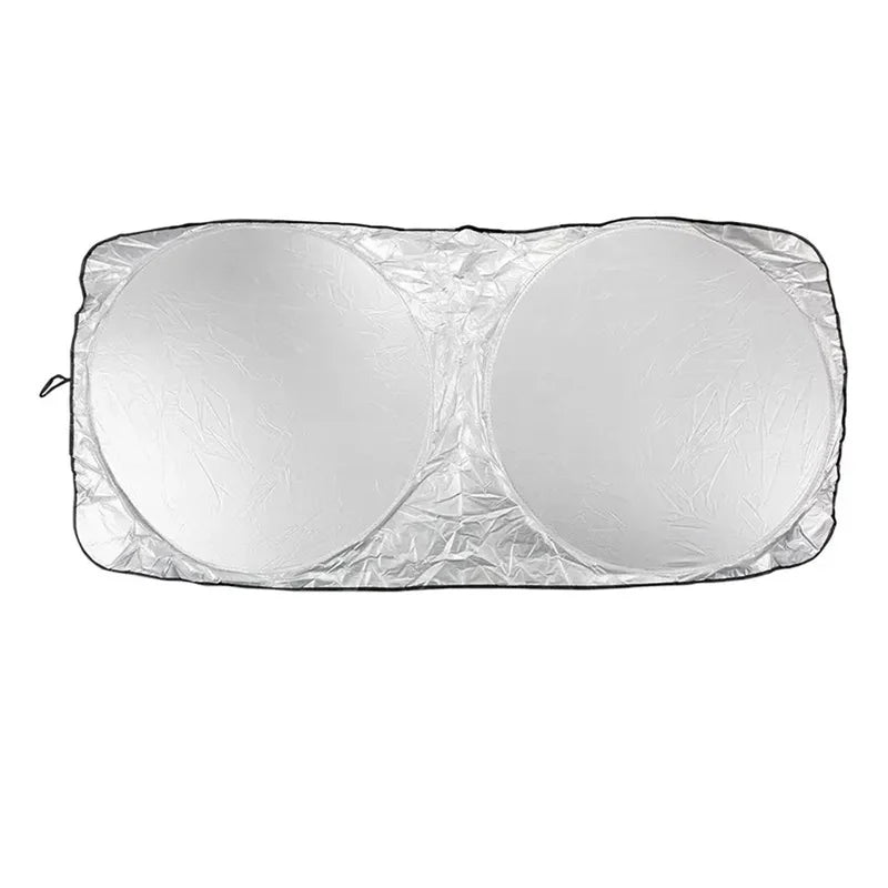 Car Windshield Sun Shade Foldable Aluminum Foil Sun Visor