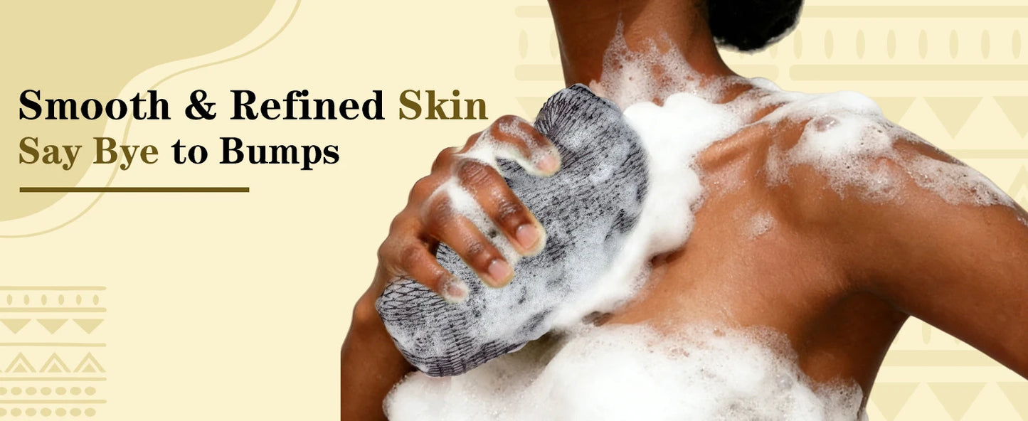 Authentic African Net Sponge Exfoliating Bath Shower