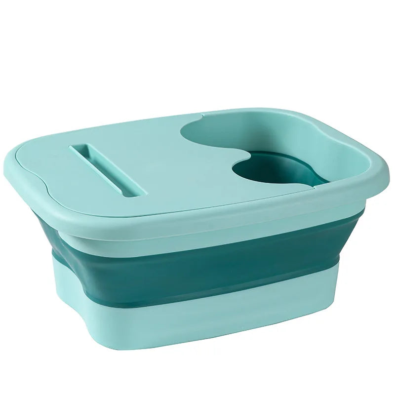 Foldable Footbath Massage Bucket Soaking Bucket Folding