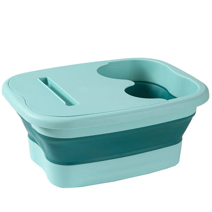Foldable Footbath Massage Bucket Soaking Bucket Folding