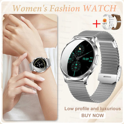 New Smart Watch For Women Gift 1.32 Inch Full Touch Screen