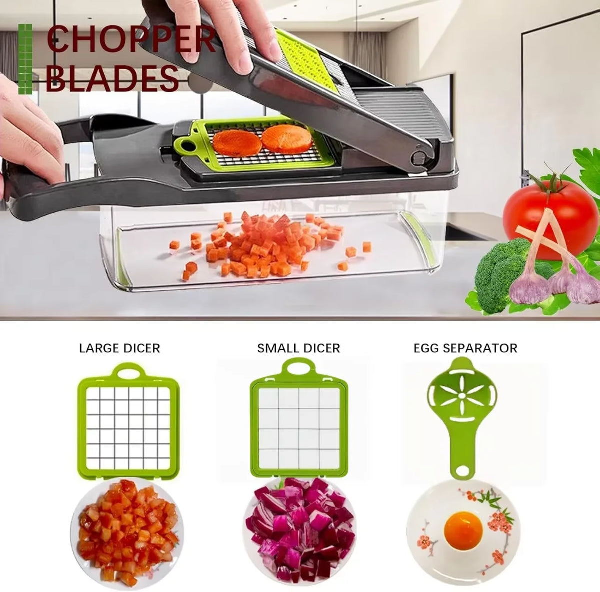 14 Set Of Multifunctional Grater Potato Shredded