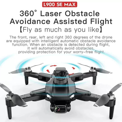 L900 Pro SE MAX GPS Drone 4K Professional Dual HD Camera