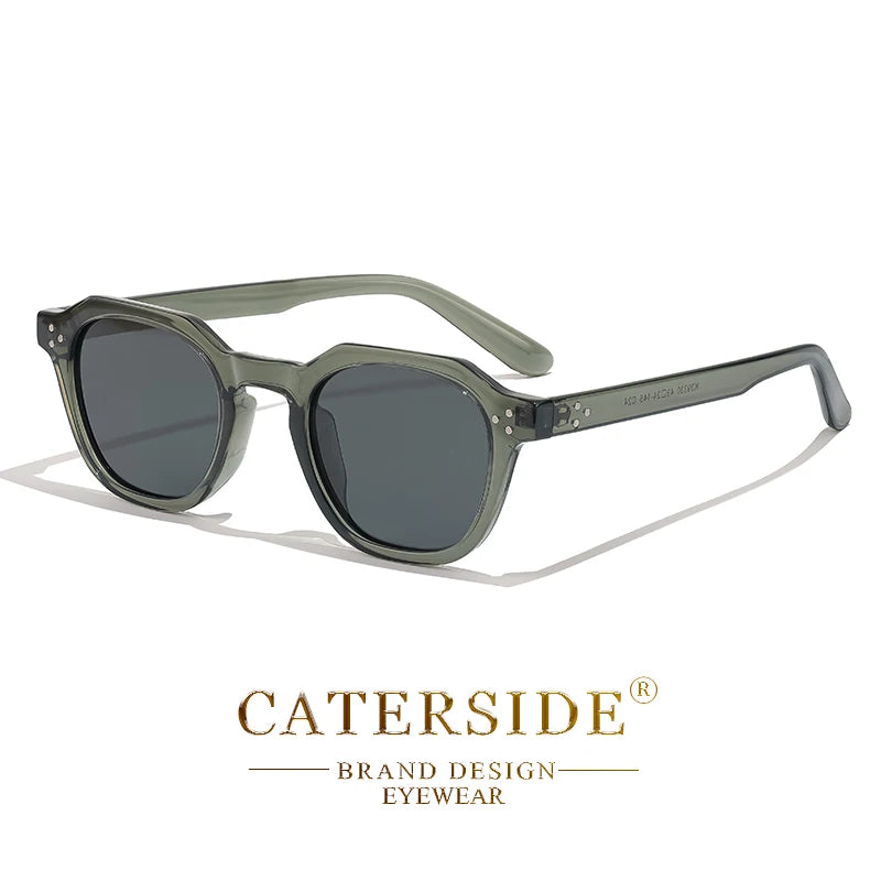 Caterside New Retro Polarized Men Sunglasses Square