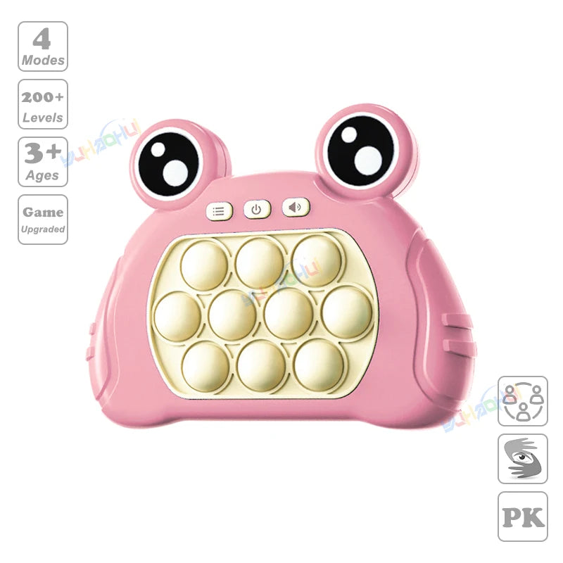 Electronic Pop Light Up Game Handle Toys for Children
