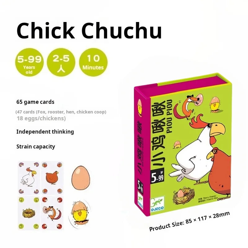 Hot board games Chicken Chiu Chiu Board Game Drecksau