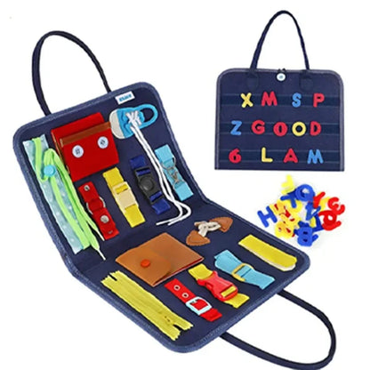 Sensory Play Board Busy Board Montessori Leaning Toys