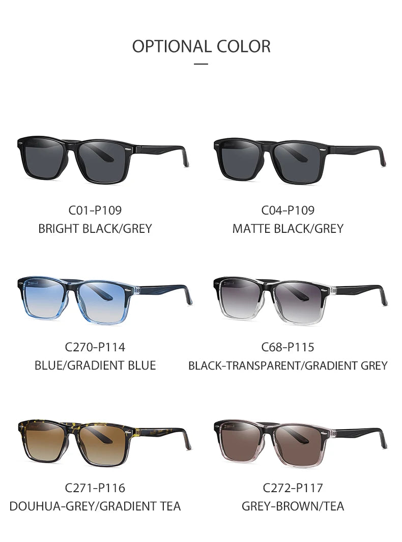 Men Sunglasses Women UV400 Polarized Sun Glasses