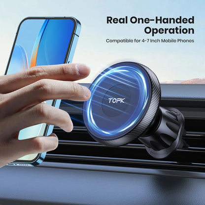 TOPK for Magsafe Car Phone Holder,Powerful Magnetism