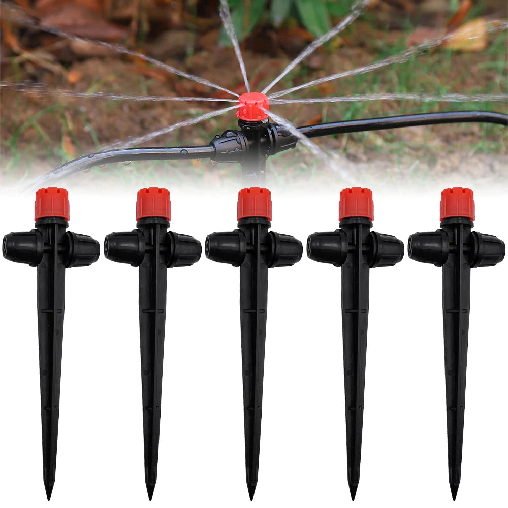 Garden Drip Irrigation Spiked Sprinkler