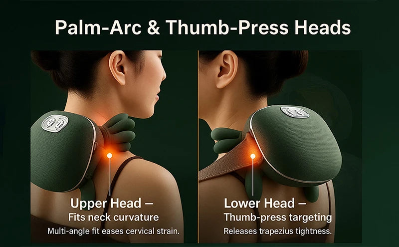 Bionic Neck Shoulder Massager N7 Kneading Massager Shawl