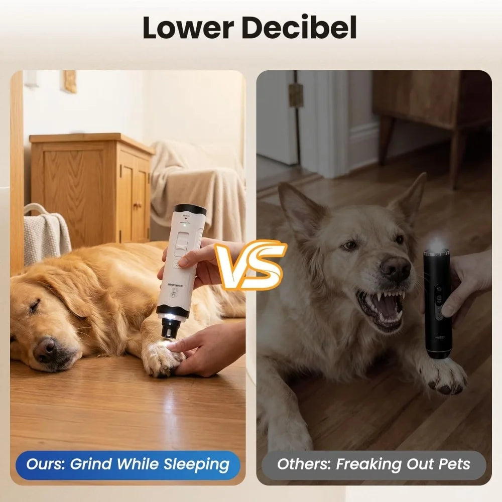 New Dog Nail Clippers With LED Light