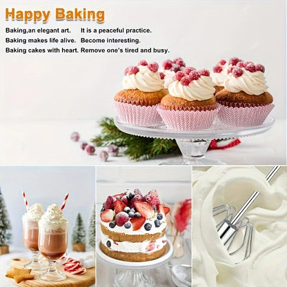 Stainless Steel Egg Beater Durable Semi-Automatic Mixer