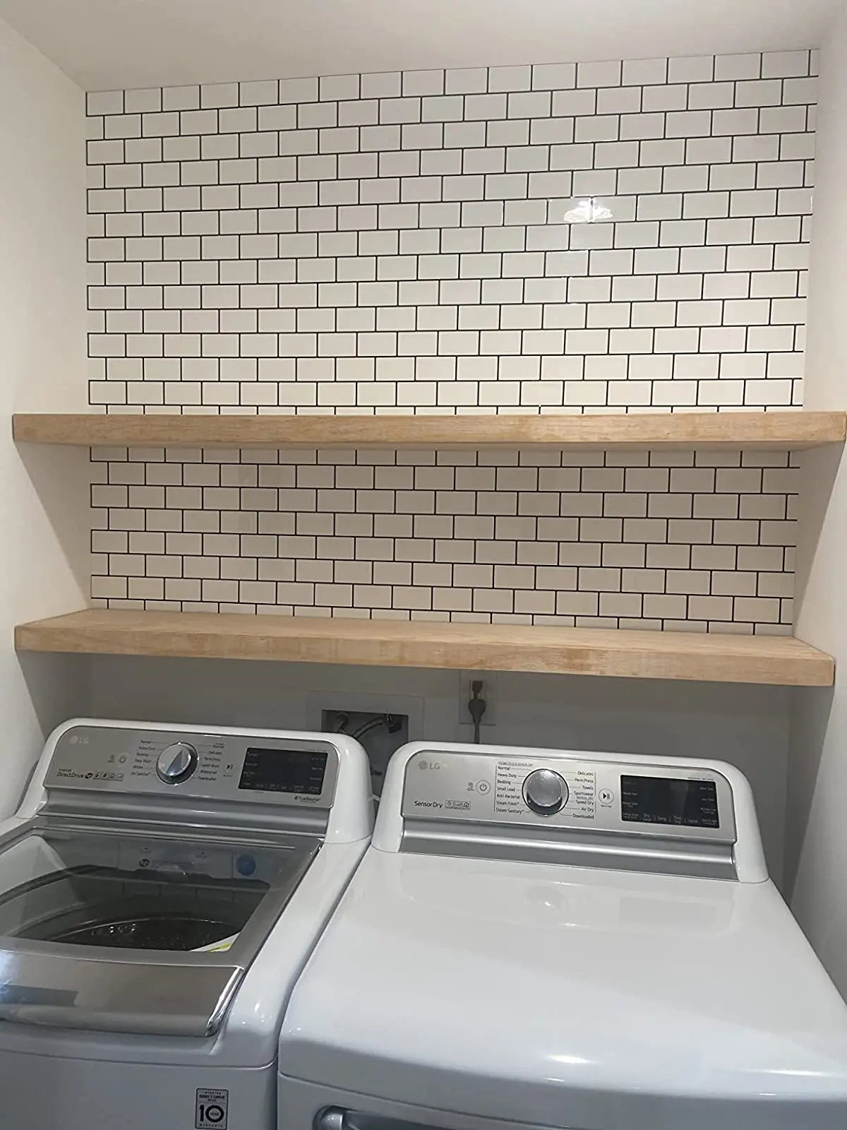 Subway Wall Stickers Peel and Stick 3d Brick Vinyl