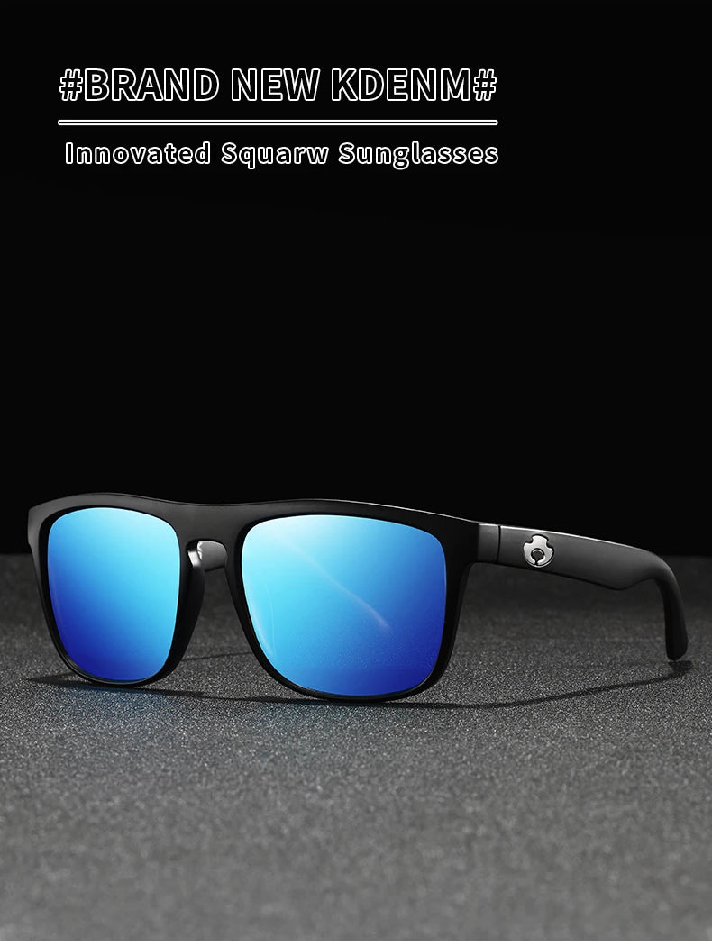 BLUE OTTER Polarized UV-Protective Anti-Glare Square