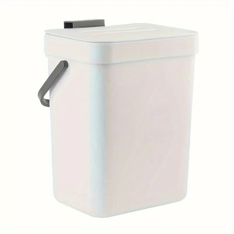 Small Plastic Trash Can Hanging Small Trash Can with Lid
