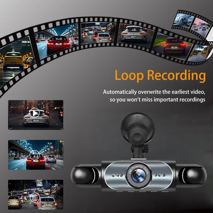 4 Channel Dash Cam 360° Car Video Recorder Black Box