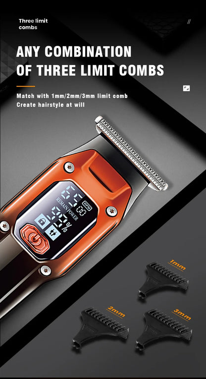 Original Kemei Barber Hair Trimmer Professional For Men